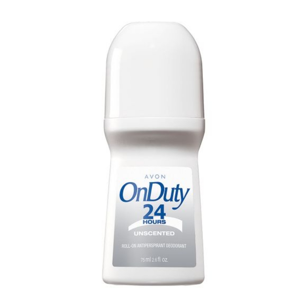 Avon On Duty Unscented Roll-On Antiperspirant Deodorant